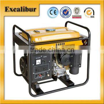 220V/ 3kw self-exciting small gasoline generator made in china