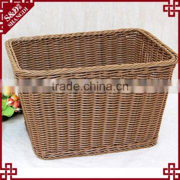 S&D Hot sale Eco-friendly home using rattan storage basket large wicker baskets