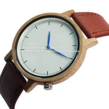 2017 New Design Red Sandal Wood and Maple Wood Ladies Watch photo-2