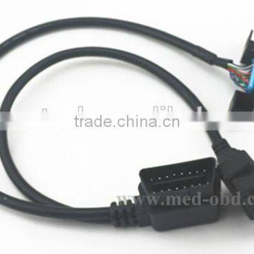 Universal Fbus Cable/USB Y Cable Spliter 1 Female 2 Male,OBD2 Cable Connector USB photo-2