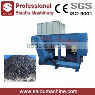 Waste plastic single shaft shredder machine