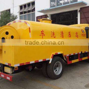 4*2 DFAC Two Wheel Diesel 5m3 Mini High Pressure Water Cleaning Camion Prices photo-4
