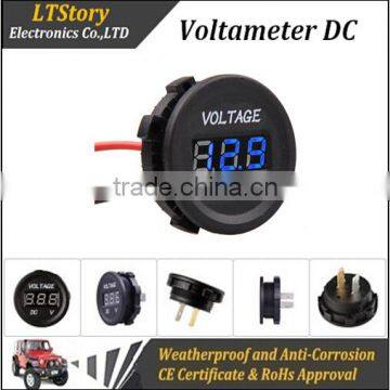 Car Motorcycle Battery Waterproof Voltage Meter photo-3
