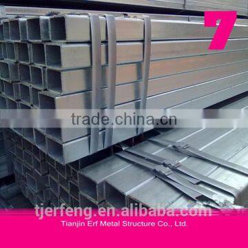 Seamless rectangular tube, square metal pipe