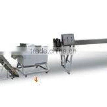 Chewing dog food extruder line