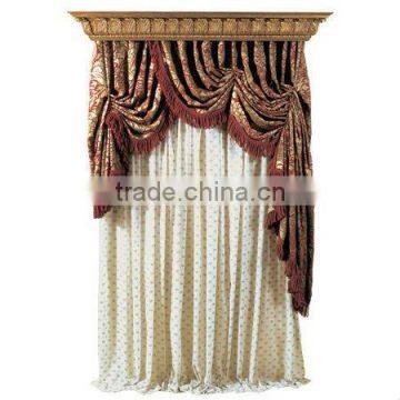 Curtain pelmet,curtain rod pelmet,ogee acanthus pelmet(B190063)