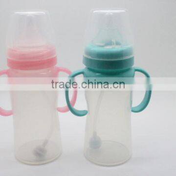 HOT SELLING SAFETY silicone baby feeding bottle