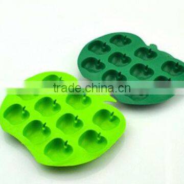 Competitive Price Apple Shaped Silicone Tray,ice mould