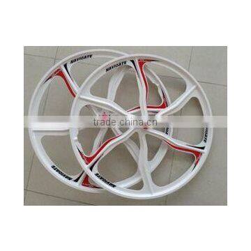 magnesium alloy bike wheel can install motor