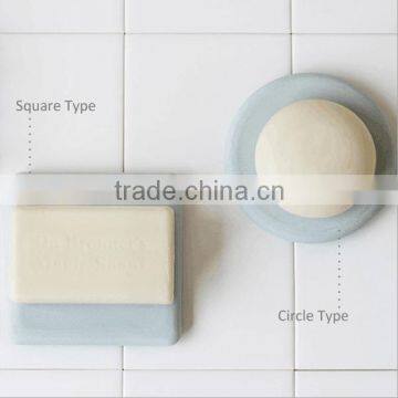 Creative Household Moisture Absorbent Odor Removal Diatomite Soap Holder Eco-friendly Materials Diatomite Soap Box photo-3