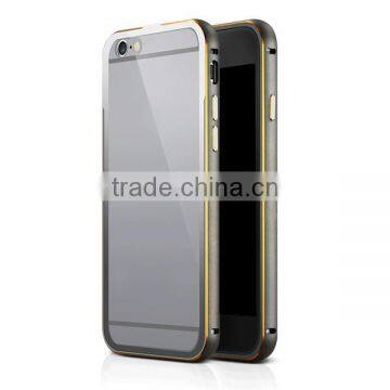 4.7-inch Mobile Phone Bumper & Transparent Rear Plate Back Cover for IPhone6 photo-2