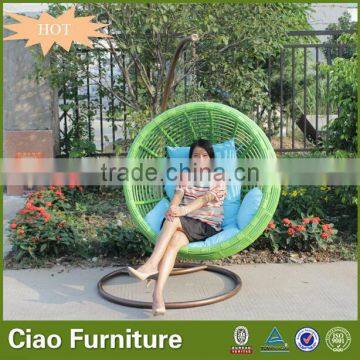 Leisure swing bed rattan outdoor furniture