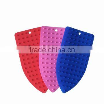 Heat Resistant Silicone Iron Rest Tray Dish Mat Pot Stand Anti Skid Iron Holder