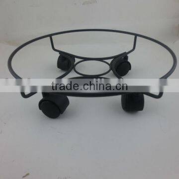 Home Removable Metal Flower Shelf Plant Trolley photo-4