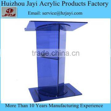 Factory wholesale acrylic lecture speech desk and speech table