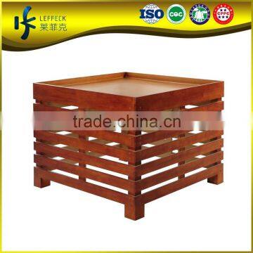 Solid Wood fruit display rack and shelf/Table