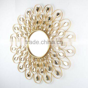 Interior Metal Frame Decorative Silver Mirrors photo-5