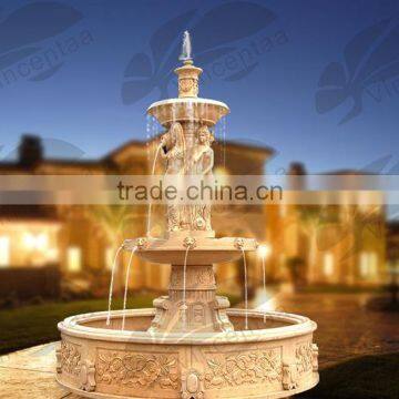 Large Size Outdoor Garden Water Mable Fountain photo-2