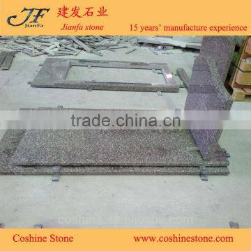 China Cheap G664 Granite Tomb Red Granite Monuments for Cemetery photo-2