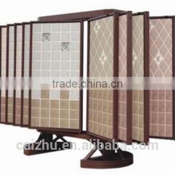 Top sales steel tube painted tile showroom display