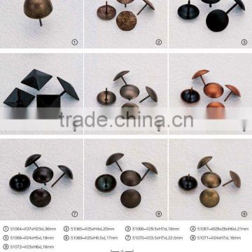 45&30mm chair foot/table feet/glide nail