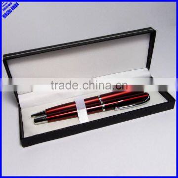 Promotional aluminium gift box metal pen set