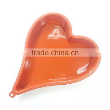 Fda large LOVE HEART shaped cake baking pan microwave CAKE PAN