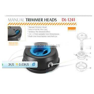 New manual nylon line trimmer head