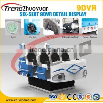 2017 high profit Egg Vr Cinema, Amusement Park 9D Vr Cinema Simulator 9D Egg Vr Cinema game machine best price