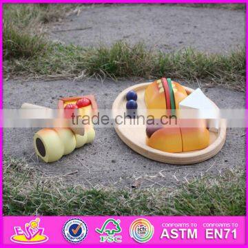2017 New Design Kids Pretend Toys Wooden Play Food W10B182 photo-6