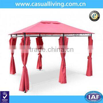 Outdoor Garden Gazebo Steel Frame 3X4M Curtains Sidewalls