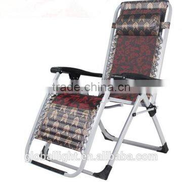 Metal Folding Zero Gravity Chair Portable Comfortable Camping Bed Beach Chair photo-3