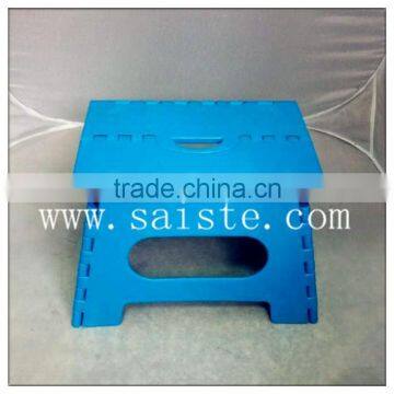 Multi-functional household blue folding step stool