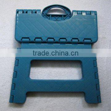 Round Handle Plastic Folding Step Stool photo-4