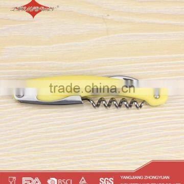 High Density Wooden Cork Corkscrew Stainless Steel Wine Opener With Quality Assurance photo-4