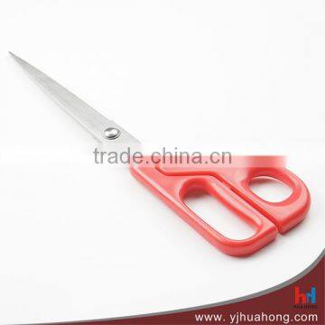 Stainless steel sewing scissors with plastic handle