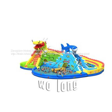 inflatable aqua park, inflatable floating water park on sale