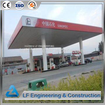 Galvanized and Prefab Steel Structure Petrol Station photo-5