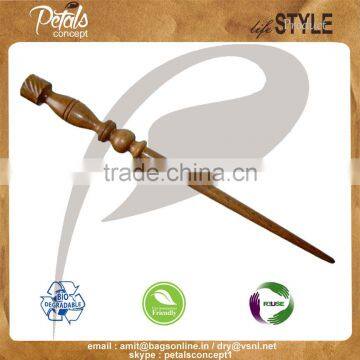 Beech Wood hand crafted fashionable wands available in different designs