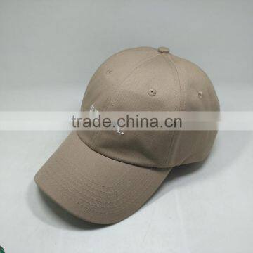 Custom Embroidery Logo Unstructured Dad Cap With Sliding Metal Buckle photo-3