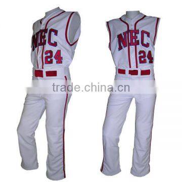 custom dye sublimated throwback baseball uniform baseball kit