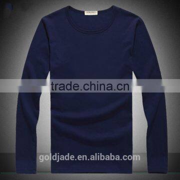 Customized Manufactorying 100% Cotton Long-sleeve T Shirt for Man photo-3