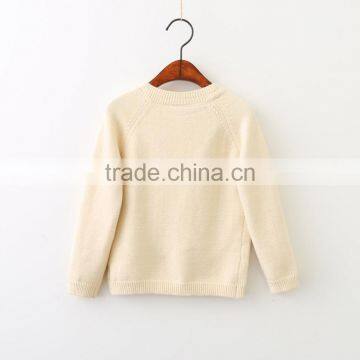 Fine-knit Kids Cardigan Sweater in 100%cotton Bunny Pattern photo-2