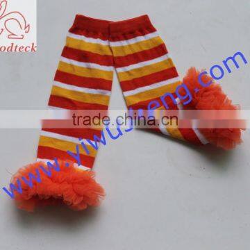 Baby Lace Trim Frilly Ankle Baby Children Adult Socks Baby Leg Warmers photo-3
