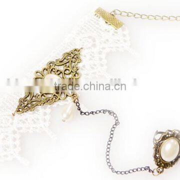 Lace Bracelet Ring Sets Antique Women Jewelry Set Wholesale photo-4