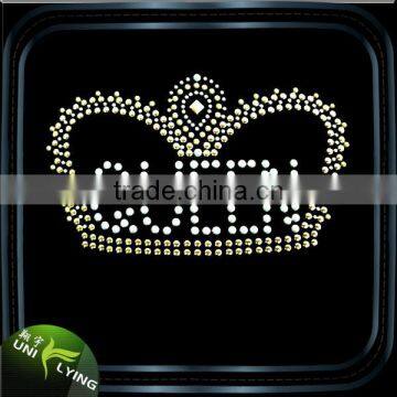 Latest Rhinetone Transfer Crown Motifs ,fashion Strass Transfers