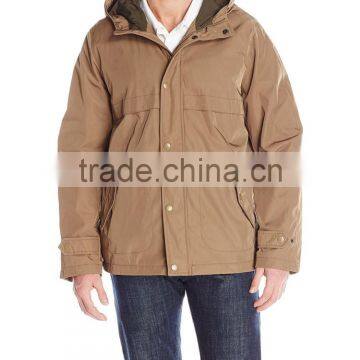 Custom Varsity Nylon/polyester Coatches Outdoor Windbreaker Hoodie Jacket 2016 photo-5