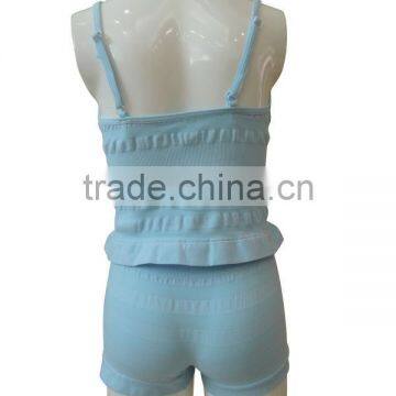 Nice Quality New Style Seamless Girl's Underwear Girl's Camisole & Boxer Sets photo-3