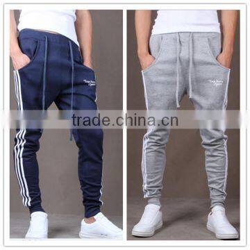 Mens Joggers New Fashion Casual Harem Sweatpants Men CottonTracksuit Bottoms Hip Hop Slim Fit Sweatpants for Dance Sports Pants photo-4