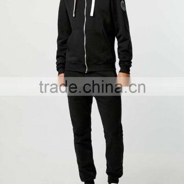 Cheap Wholesale Hoodies Men's Plain Black Hoodie Manufacturer 2016 photo-4
